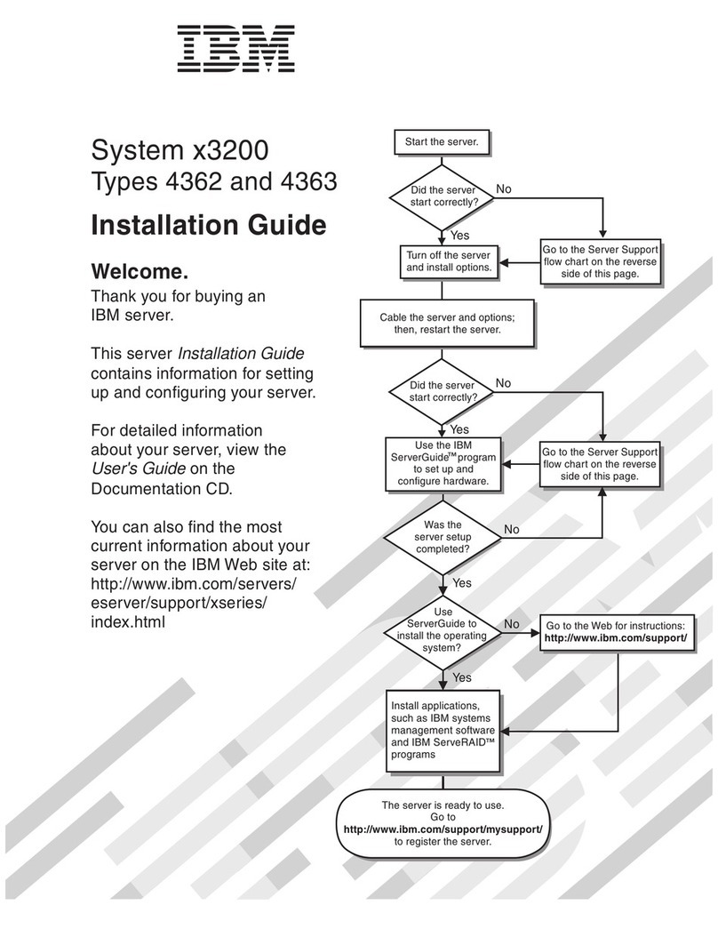 IBM x3200 - System M3 - 7328 User manual