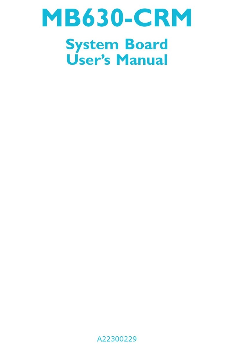 DFI MB630-CRM User manual