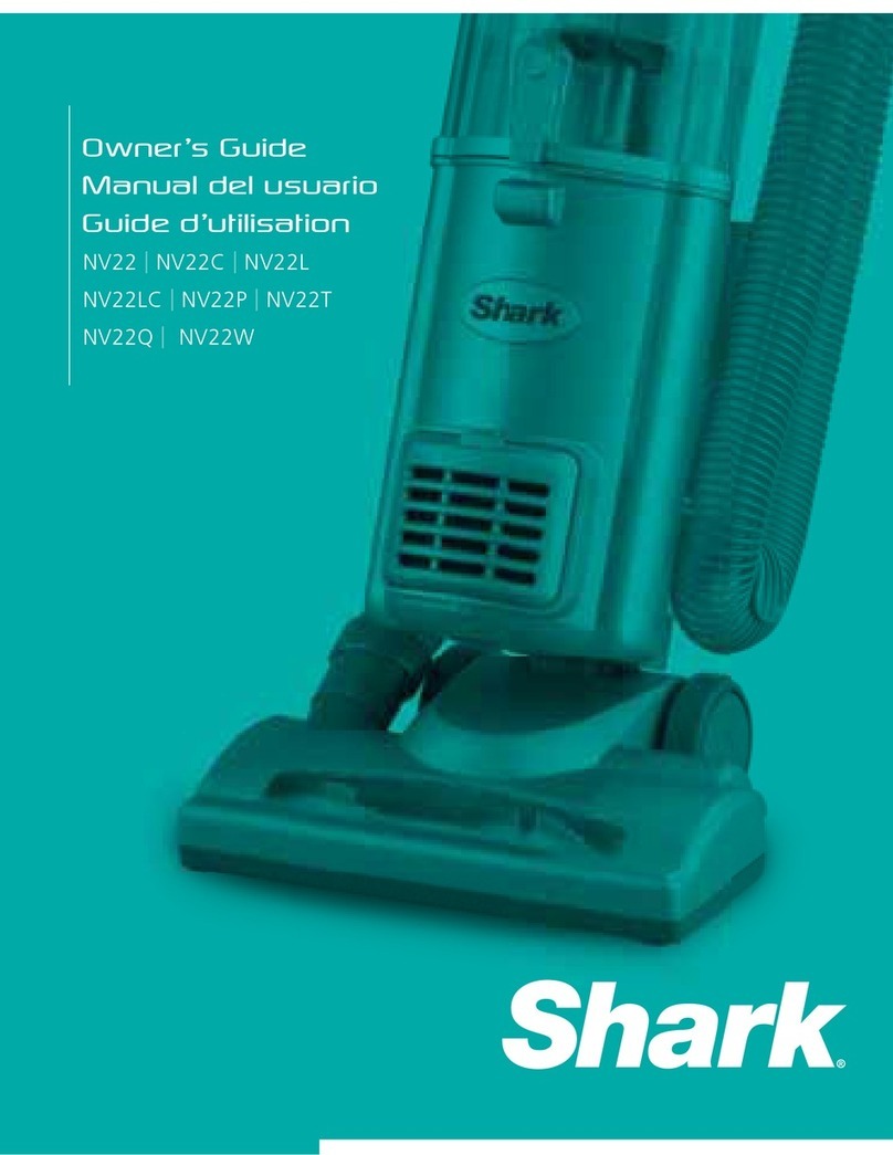 Shark NV22 owner's guide