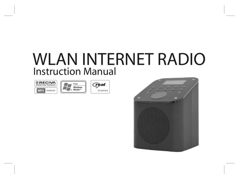 OXX Digital Wlan Internet Radio instruction manual