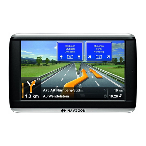 Navigon 42 easy User manual