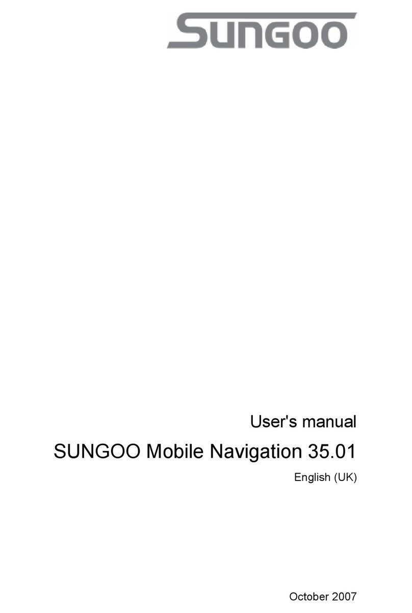 SUNGOO SUNGOO mobile navigation 35.01 user manual