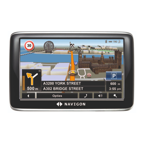 Navigon 63 series User manual
