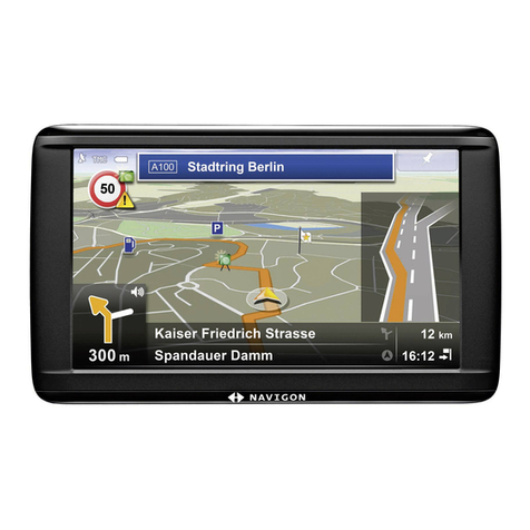 Navigon 72 easy User manual