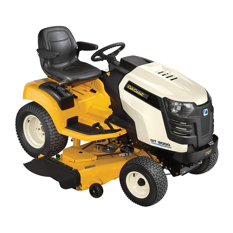 Cub Cadet GTX 2100 User manual