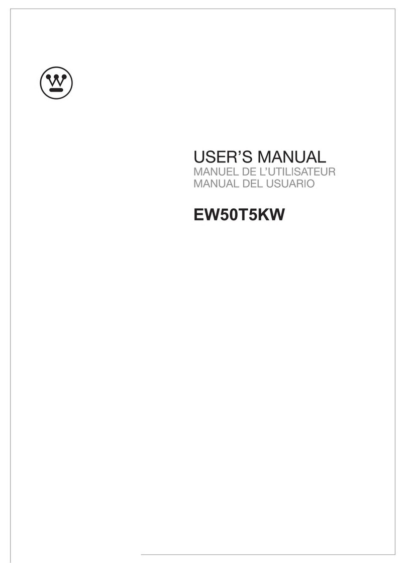 Westinghouse EW50T5KW User manual