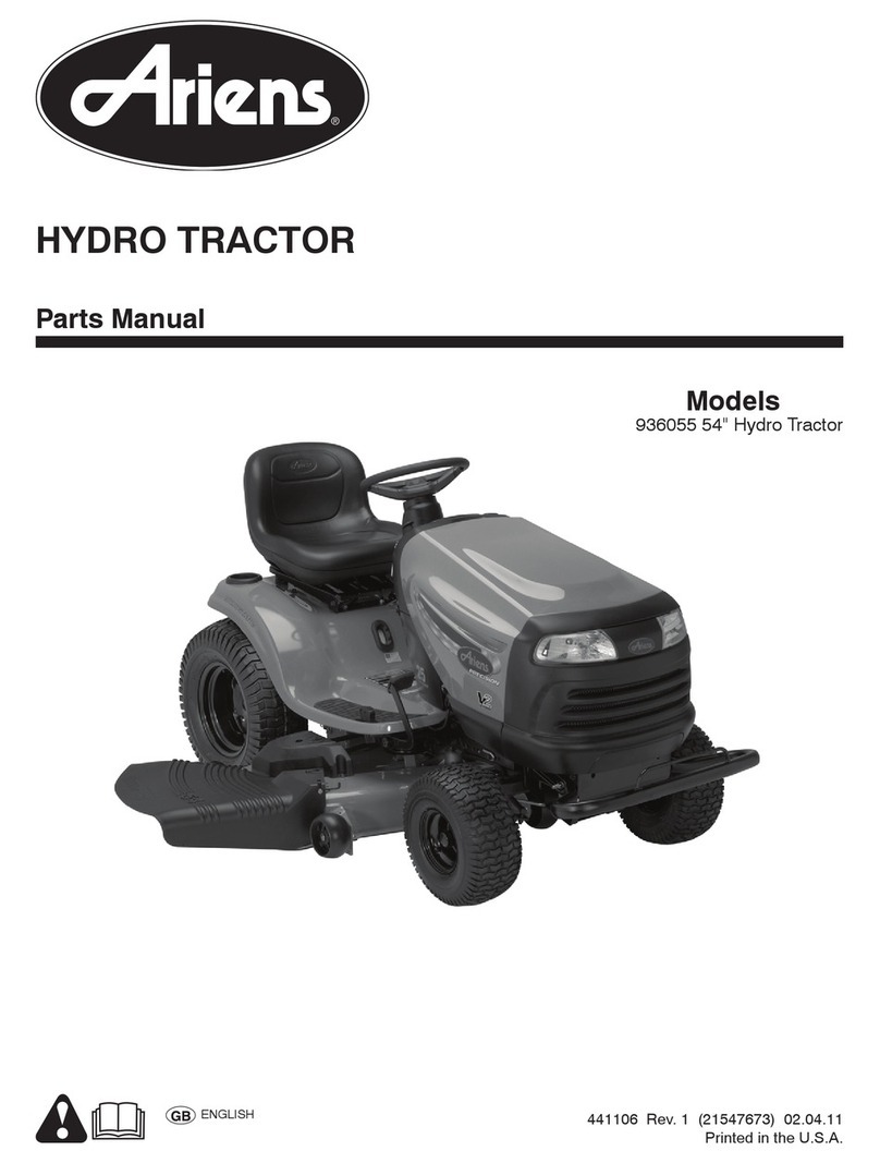 Ariens Lawn Tractor 54 parts manual