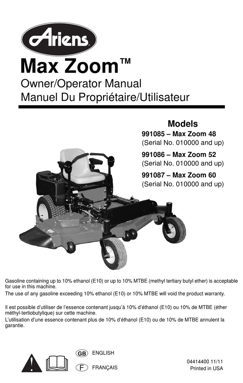 Ariens Max Zoom 48 manual
