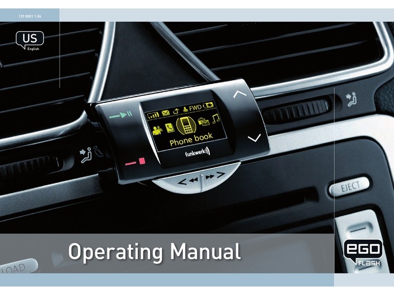 Funkwerk EGO FLASH Operation manual