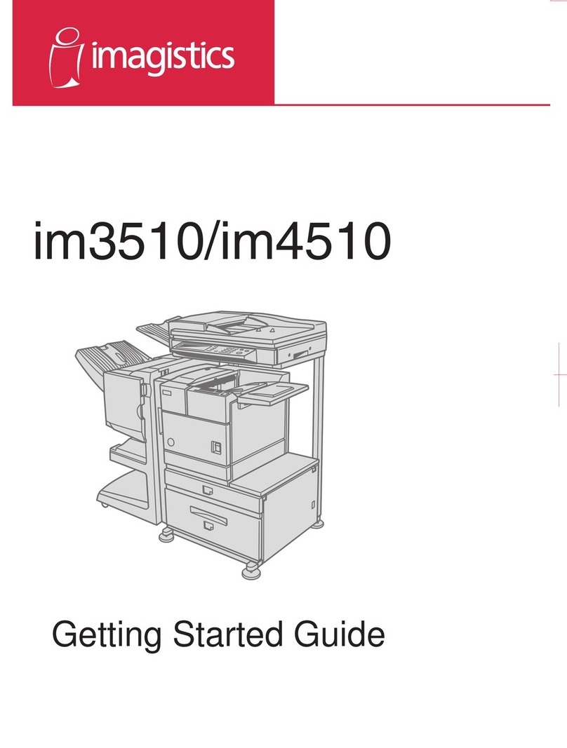 imagistics im3510 User manual