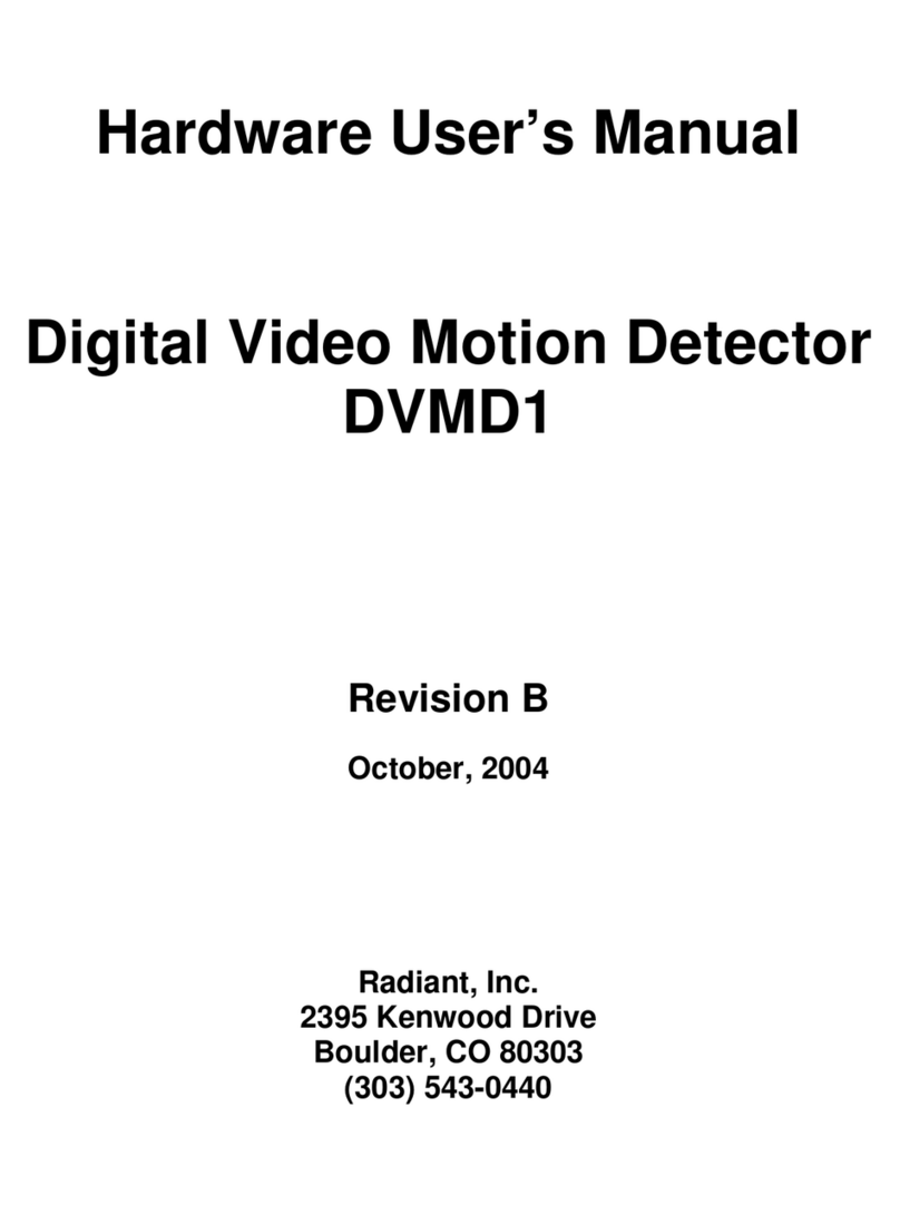 Radiant DVMD1 user manual