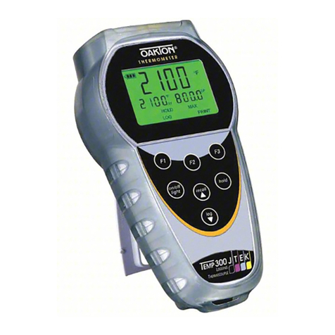 Oakton Temp-100 User manual