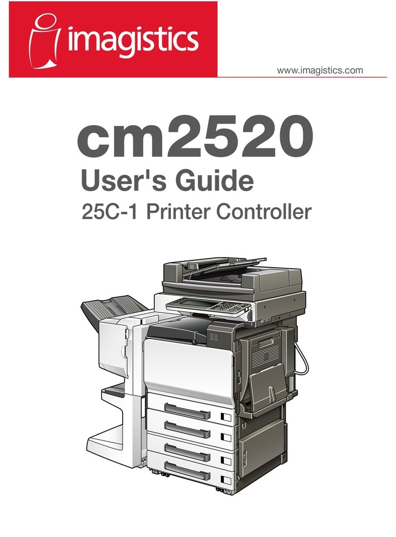 imagistics cm2520 User manual