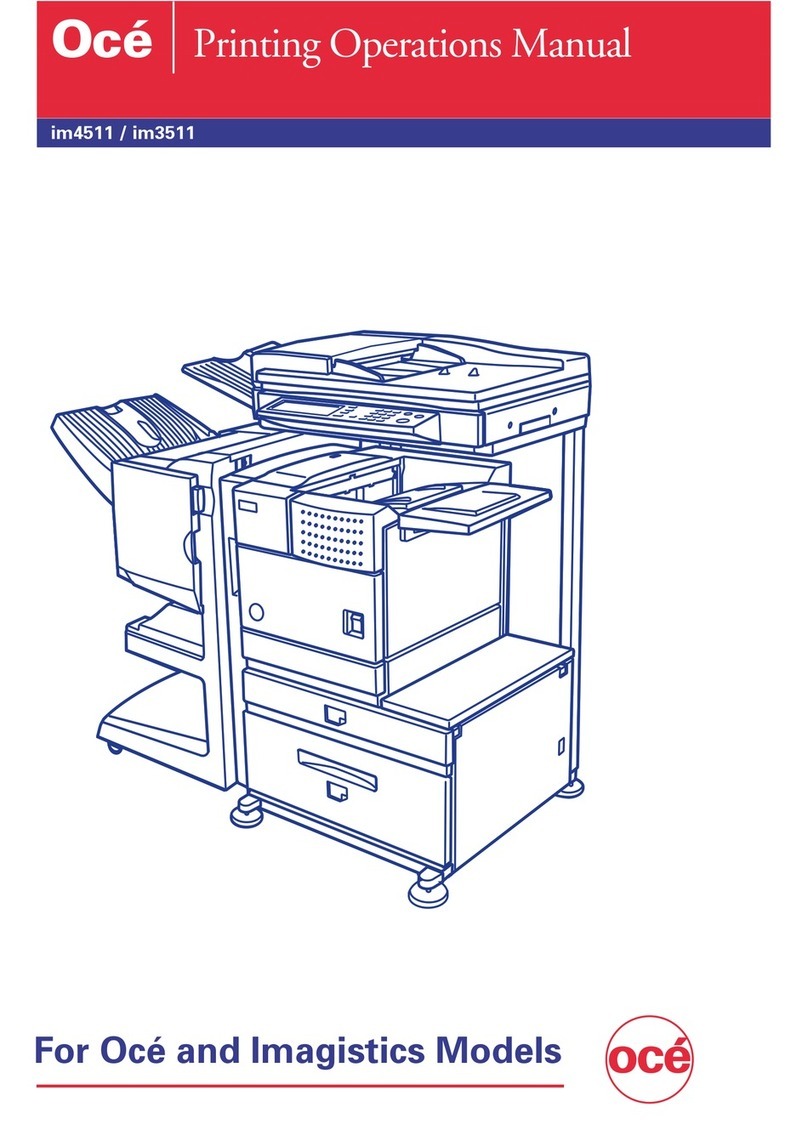 Oce im4511 User manual