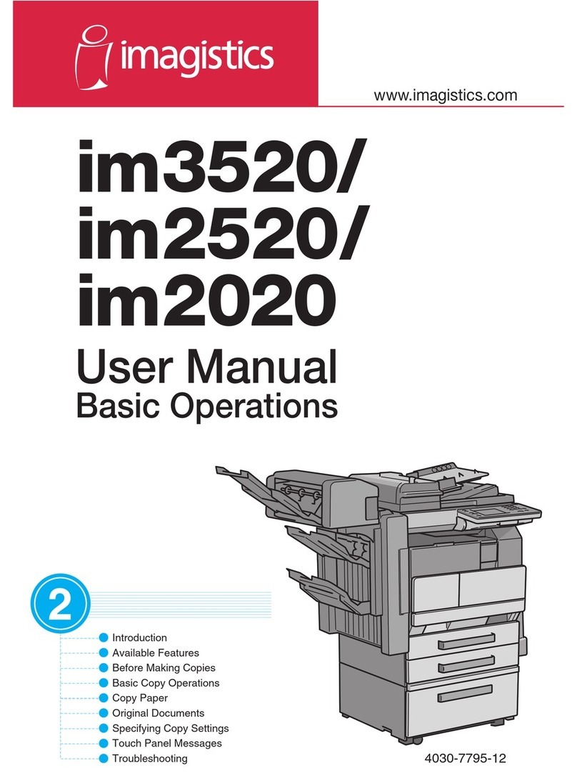 imagistics im3520 User manual