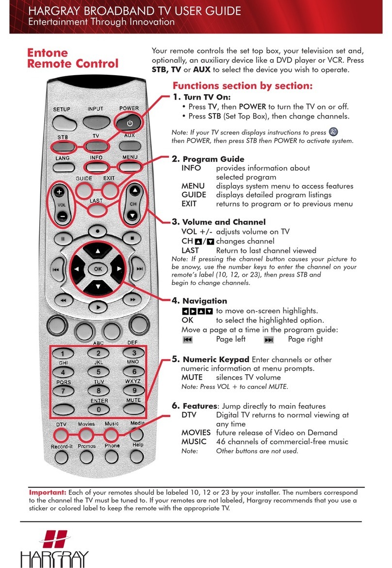 Hargray Entone user guide