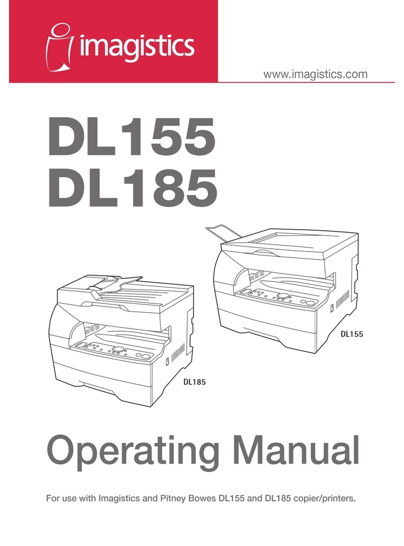imagistics DL155 operating manual