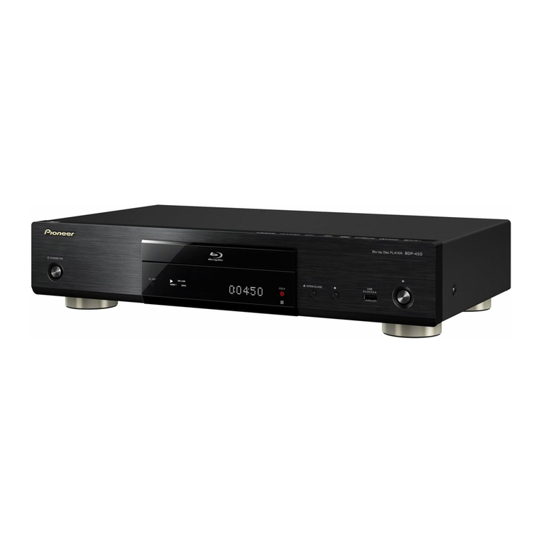 Pioneer BDP-450 User manual