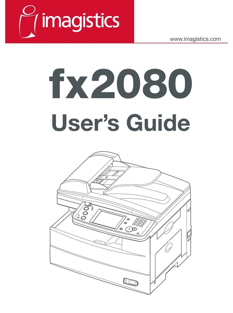 imagistics fx2080 User manual