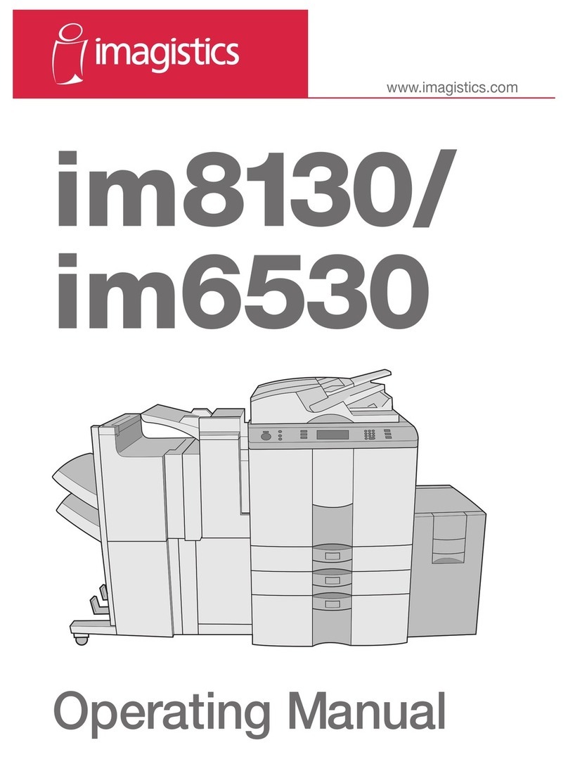 imagistics im8130 User manual