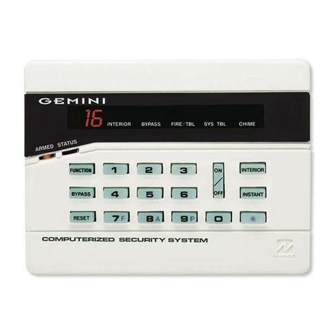 NAPCO Gemini GEM-RP3DGTL operating guide