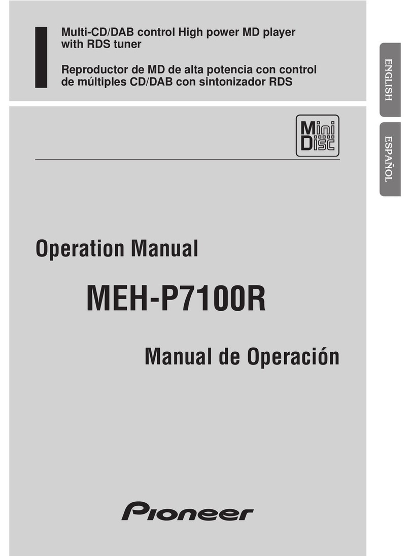 Pioneer MEH-P7100R User manual