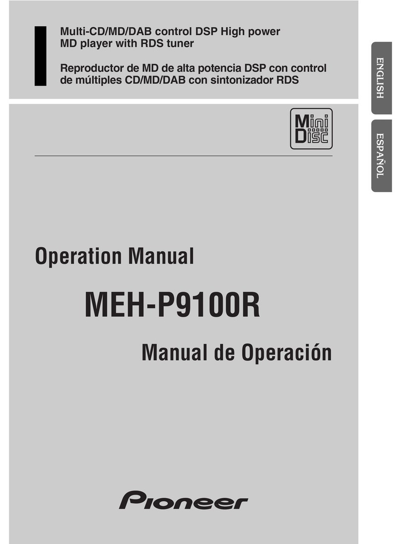 Pioneer MEH-P9100R Operation manual