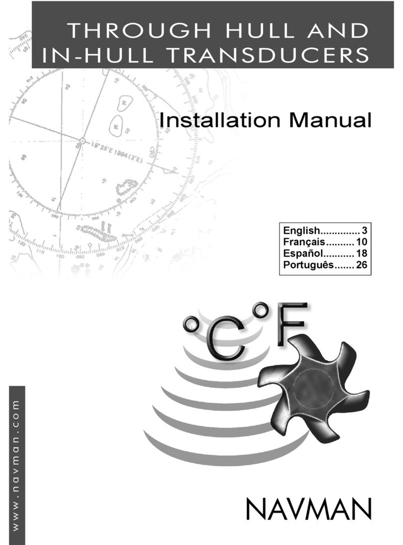 Navman THROUGH HULL AND IN-HULL User manual