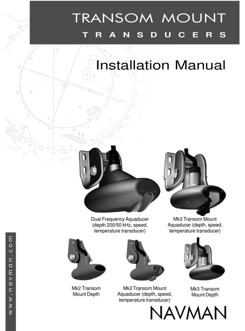 Navman TRANSOM MOUNT User manual