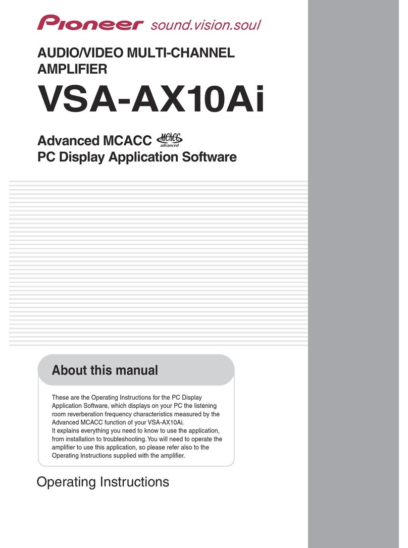 Pioneer VSA-AX10Ai User manual