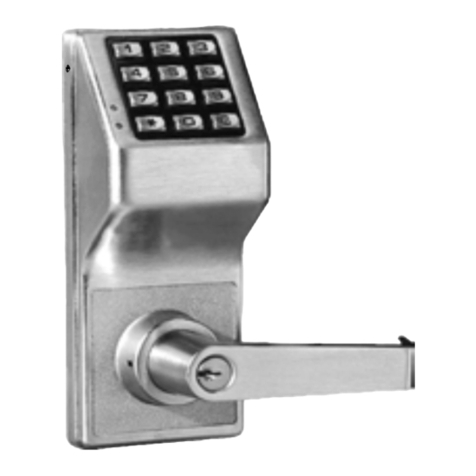 Alarm Lock DL5200 Installation manual