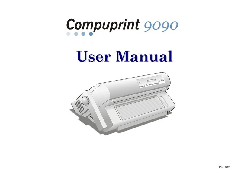 Compuprint 9090 User manual