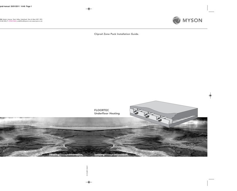 Myson FLOORTEC installation guide
