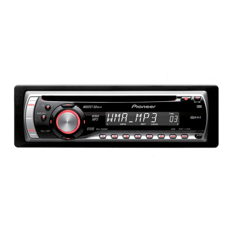 Pioneer DEH-2900MP User manual