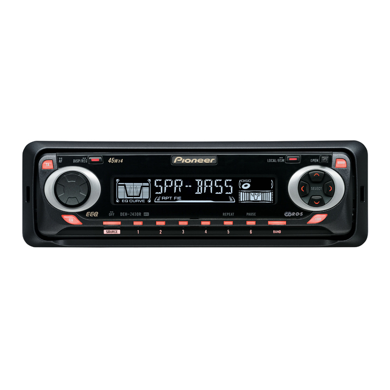 Pioneer DEH-2430R User manual