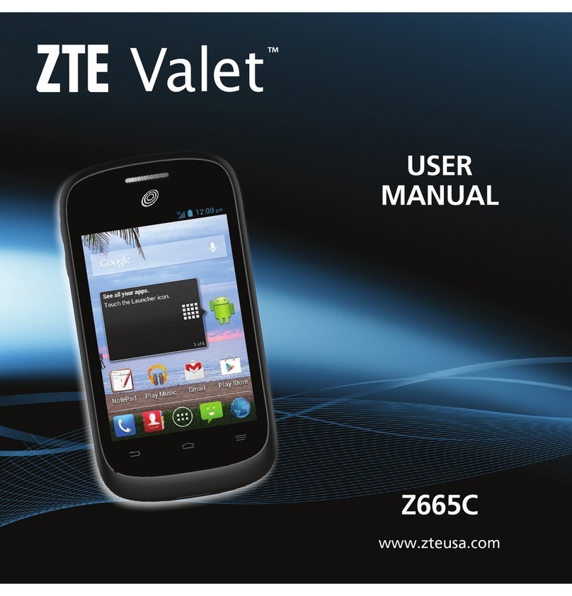 Zte Valet Z665C User manual