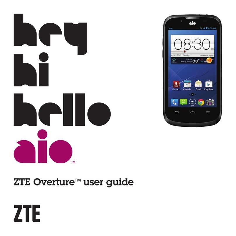 Zte Overture User manual