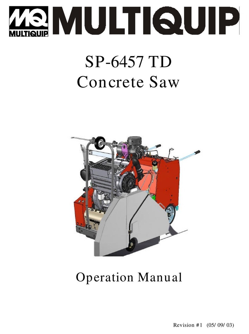 MULTIQUIP SP-6457 TD User manual