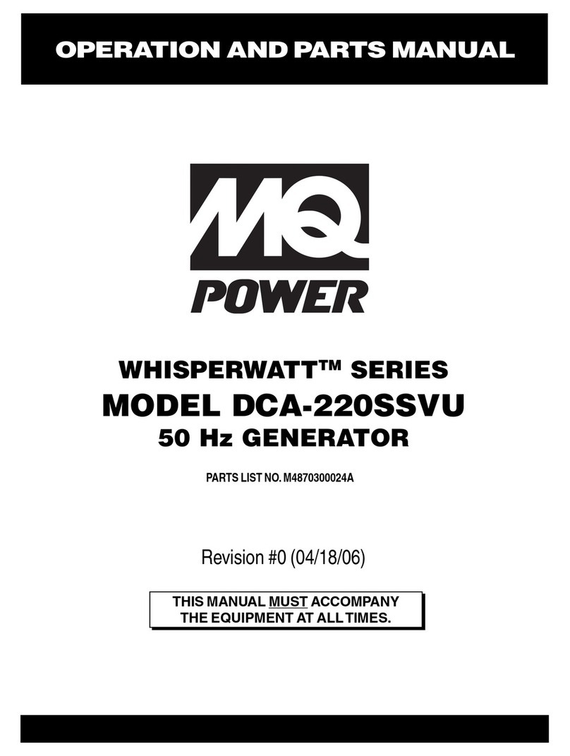MULTIQUIP WHISPERWATT DCA-220SSVU Guide