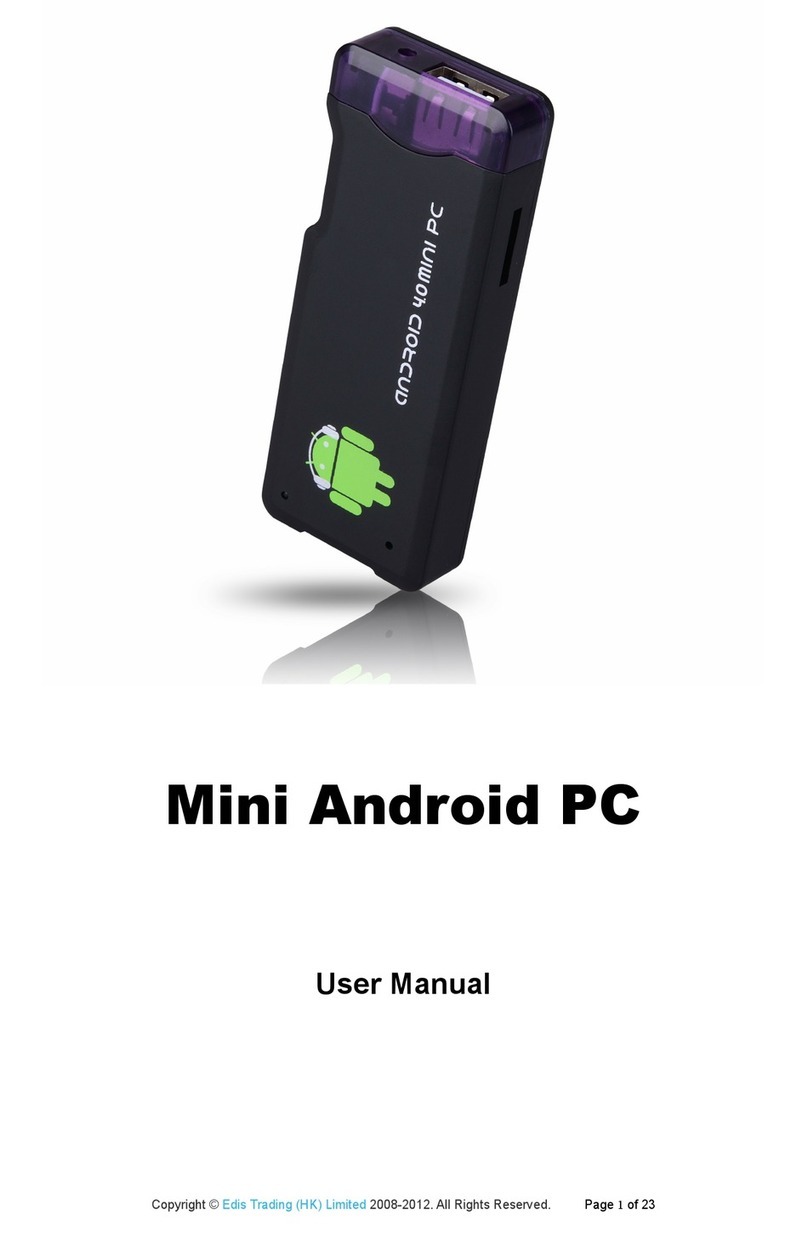 Edis Trading Mini Android PC user manual