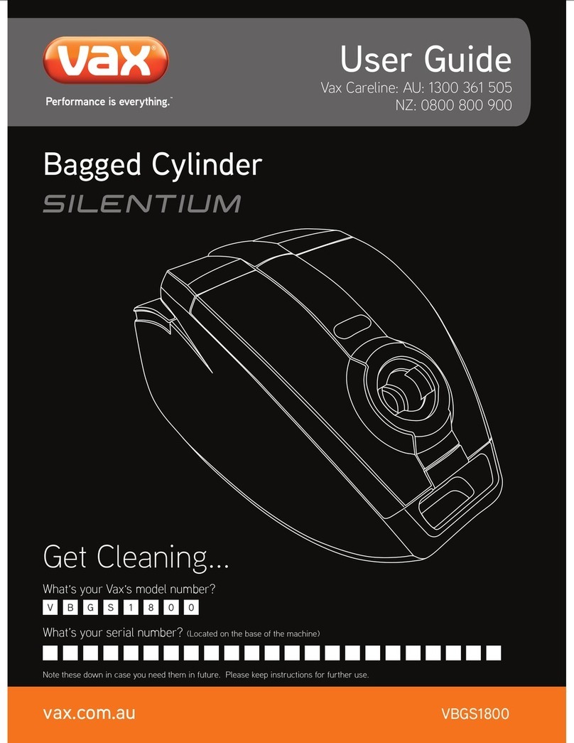 Vax Silentium VBGS1800 user guide