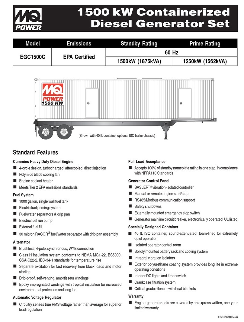 MULTIQUIP EGC1500C User manual