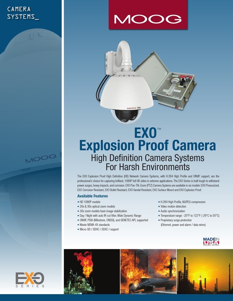 Moog Videolarm EXPD7C2-2 Specifications