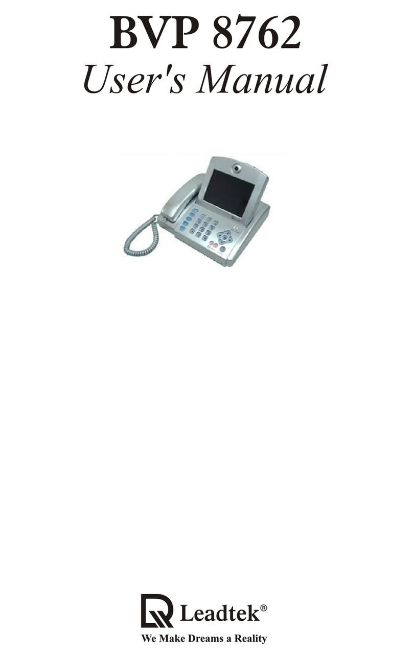 Leadtek BVP 8762 user manual