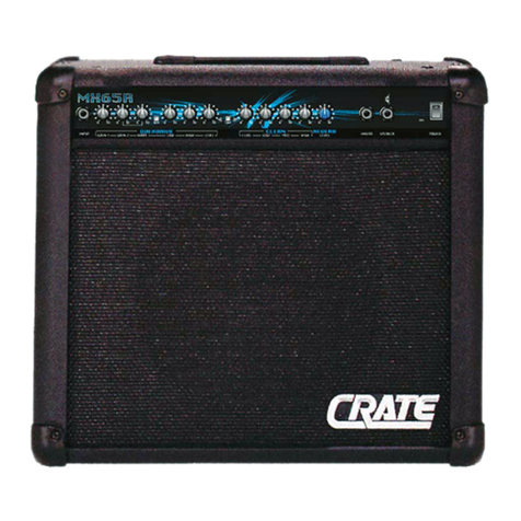 Crate MX65R owner's guide