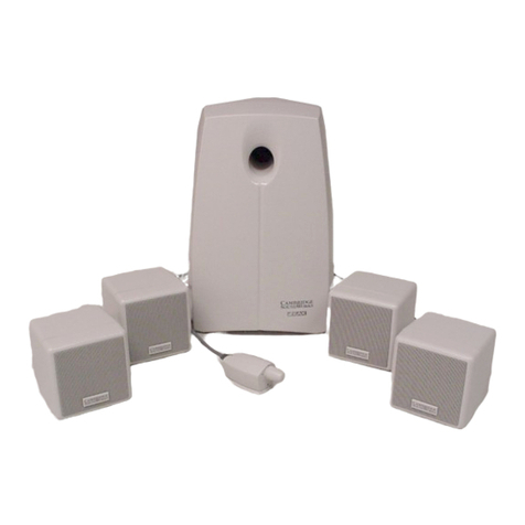Creative Four Point Surround FPS1500 User manual