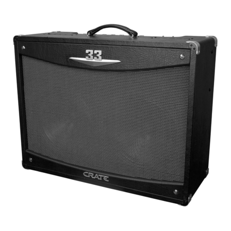 Crate V33-212 User manual