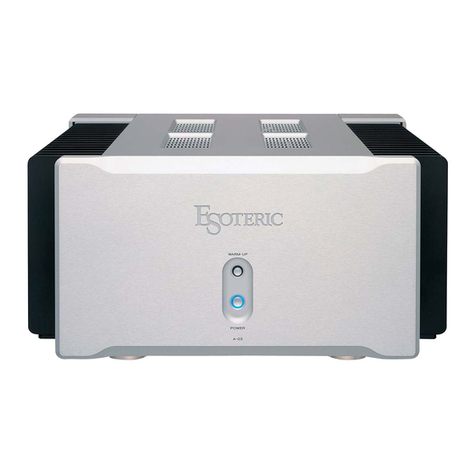 Esoteric A-03 User manual