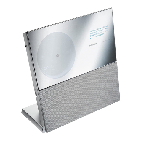 Grundig Ovation 2i CDS 9000 WEB User manual