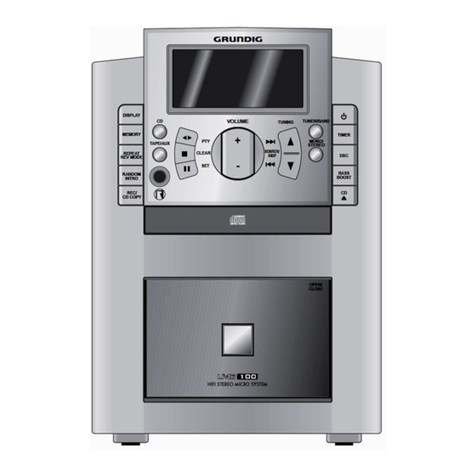 Grundig UMS 100 user guide
